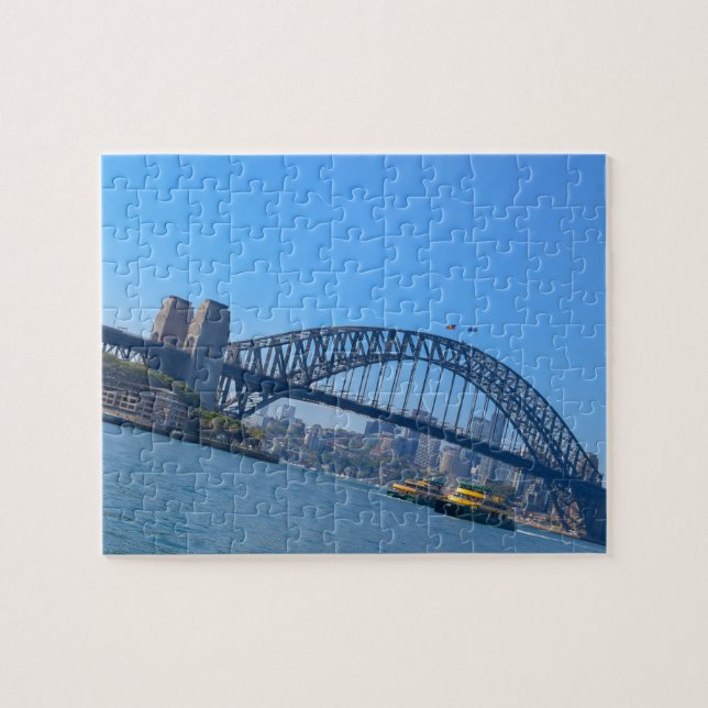 Sydney Harbor Bridge i Australien Pussel (Horisontell)
