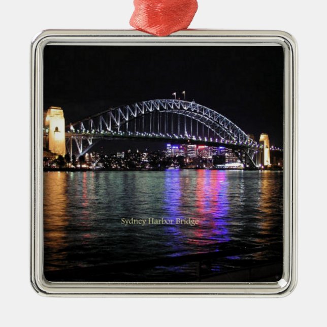 Sydney Harbor Bridge Julgransprydnad Metall (Framsidan)