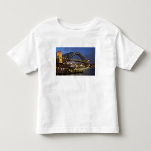Sydney Harbor Bridge och Park Hyatt Sydney Hotel Tee Shirt