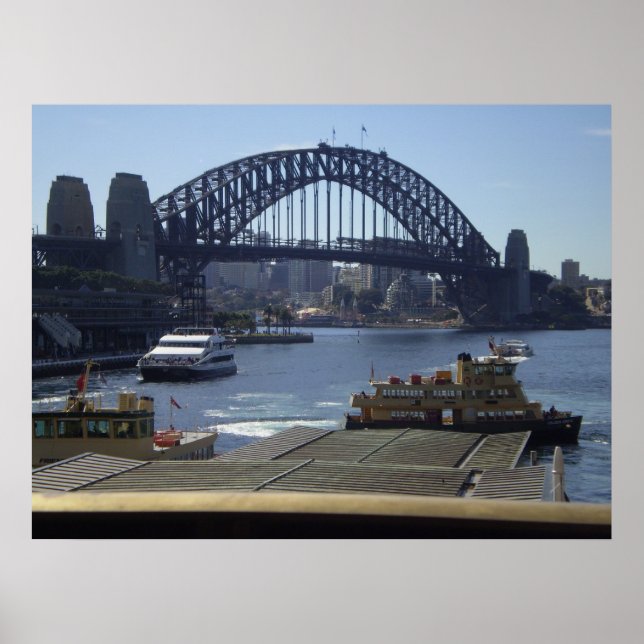 Sydney Harbor Bridge Poster (Framsidan)