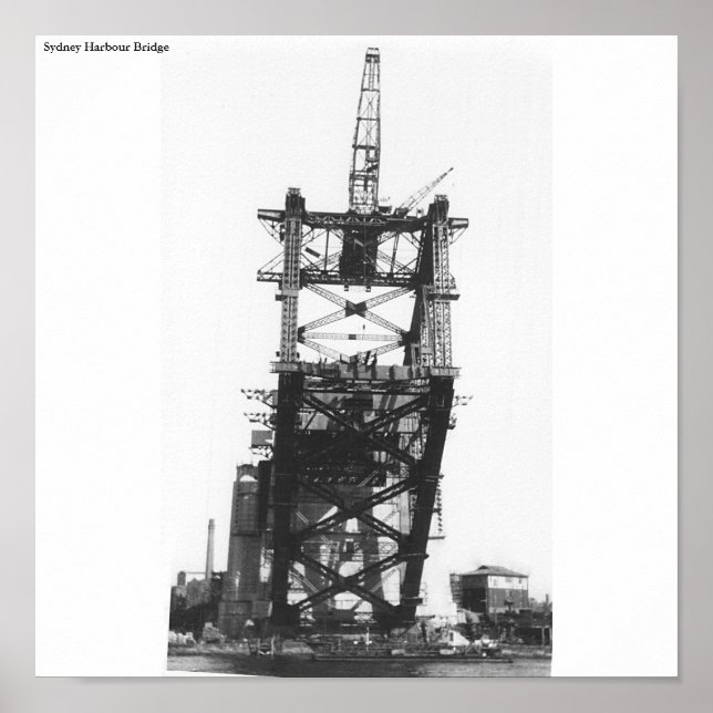 Sydney Harbor Bridge Poster (Framsidan)