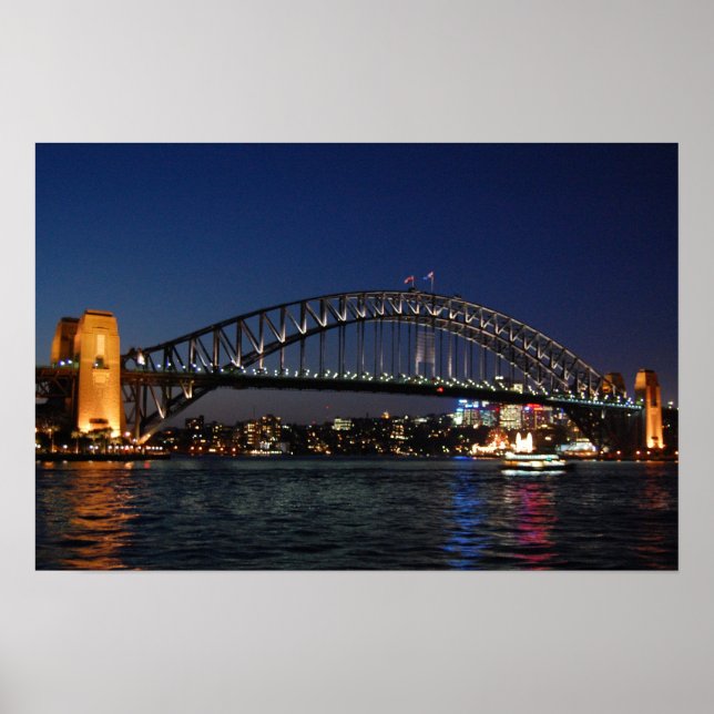 Sydney Harbor Bridge Poster (Framsidan)