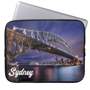 Sydney Harbor Bridge, Sydney, Australien Laptop Fodral