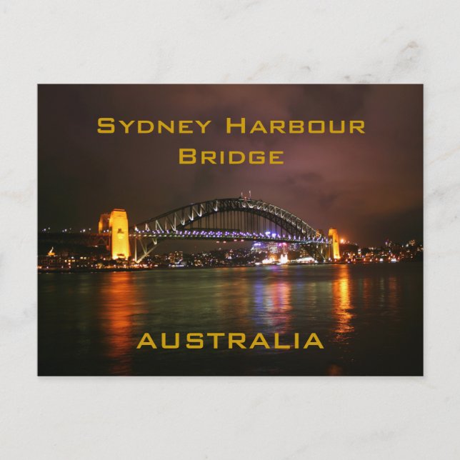 Sydney Harbor Bridge Vykort (Framsida)
