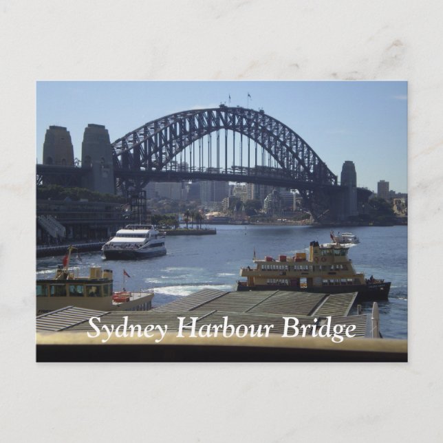 Sydney Harbor Bridge Vykort (Framsida)