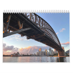 Sydney Harbor-morgon Kalender
