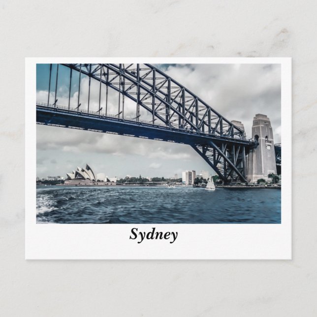 Sydney Harbor Postcard Vykort (Framsida)