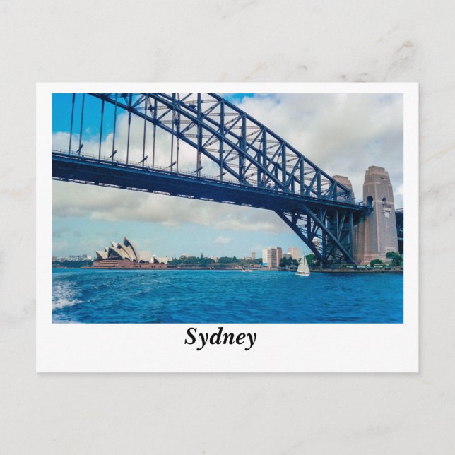 Sydney Harbor Postcard Vykort (Framsida)