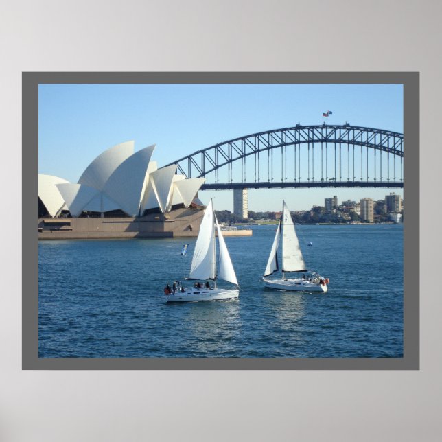 Sydney Harbor Poster (Framsidan)