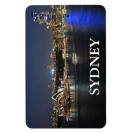 Sydney Harbor vid Circular Quay Magnet