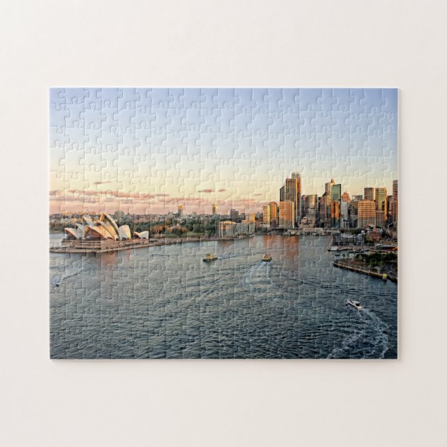 Sydney Harbour - Australien - 11 x 14 - 252 pcs Pussel (Horisontell)