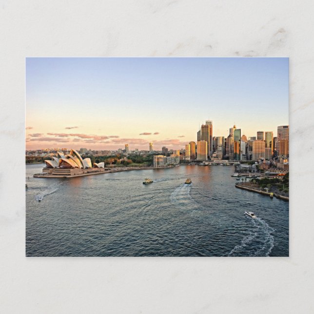 Sydney Harbour - Australien - vykort (Framsida)