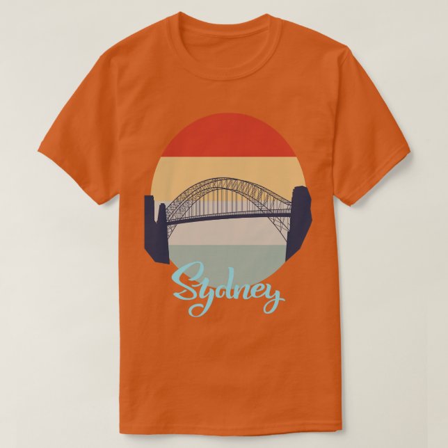 Sydney Harbour Bridge 1 T Shirt (Design framsida)