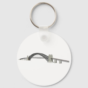Sydney Harbour Bridge: 3D Model: Nyckelring