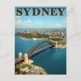 Sydney Harbour Bridge Australien Vykort