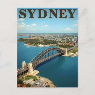 Sydney Harbour Bridge Australien Vykort