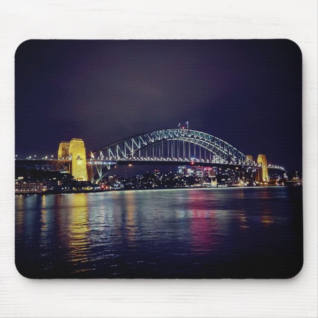 Sydney Harbour Bridge Mouse Pad Musmatta (Framsidan)