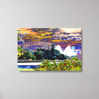 Sydney Harbour Bridge och Opera House