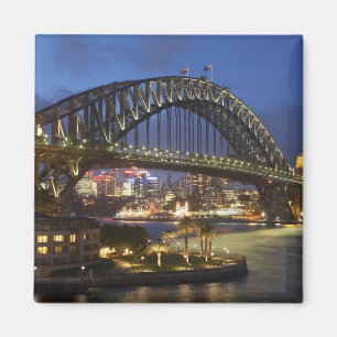 Sydney Harbour Bridge och Park Hyatt Sydney Hotel Magnet