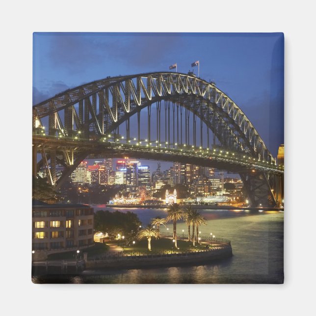 Sydney Harbour Bridge och Park Hyatt Sydney Hotel Magnet (Framsidan)