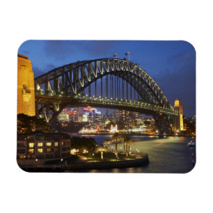 Sydney Harbour Bridge och Park Hyatt Sydney Hotel Magnet