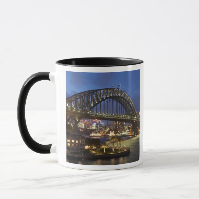 Sydney Harbour Bridge och Park Hyatt Sydney Hotel Mugg (Vänster)