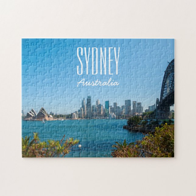 Sydney Harbour Bridge & Opera House, 252 delarare Pussel (Horisontell)
