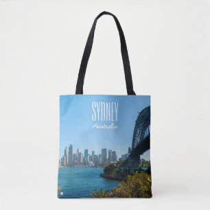 Sydney Harbour Bridge & Opera House Skyline Tygkasse