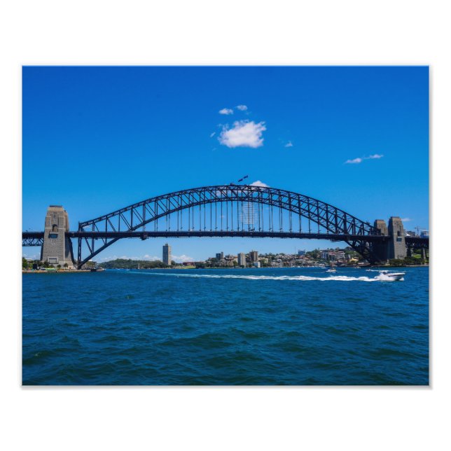 Sydney Harbour Bridge - Photo Print Fototryck (Framsidan)