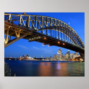 Sydney Harbour Bridge, Sydney Opera House och Poster