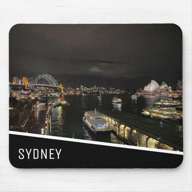 Sydney Harbour by Night, Australien, Black Musmatta (Framsidan)