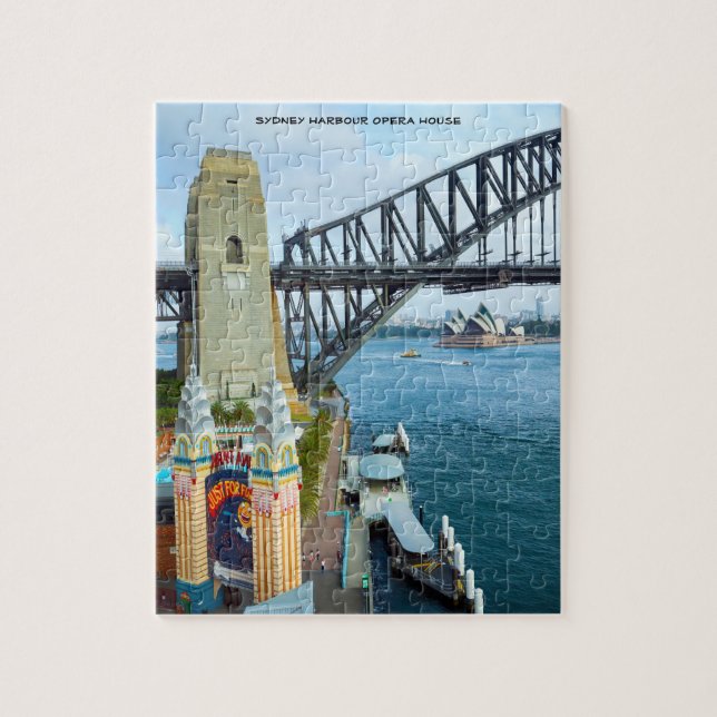 Sydney Harbour Opera House Australien Pussel (Vertikal)