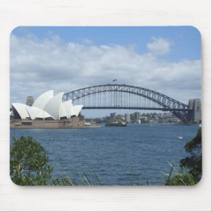 Sydney Harbour Skyline Mousepad Musmatta