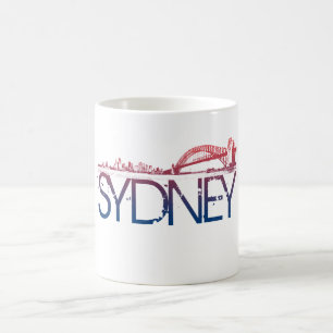 Sydney horisontdesign kaffemugg