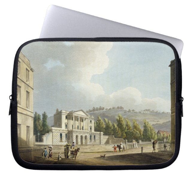 Sydney hotell, från 'badet som illustreras av en laptop sleeve (Framsidan)