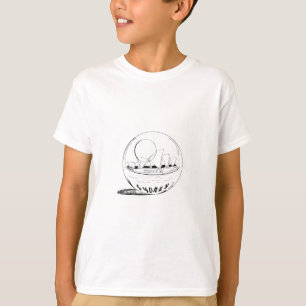 Sydney i en glasglob t shirt