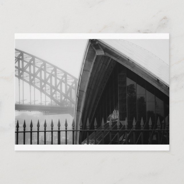 Sydney icons vykort (Framsida)