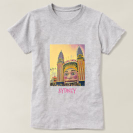 Sydney Luna Park-roligten för nöjesresor T Shirt