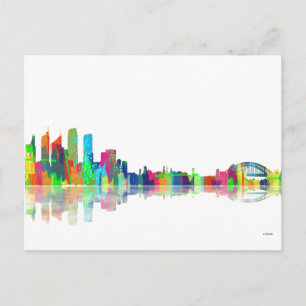 Sydney NSW Skyline Vykort