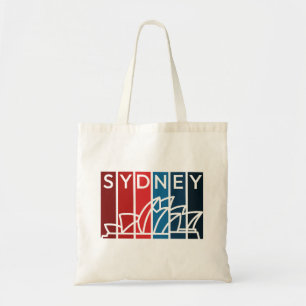 Sydney Opera House Abstrakt for Travel Älskare Tygkasse
