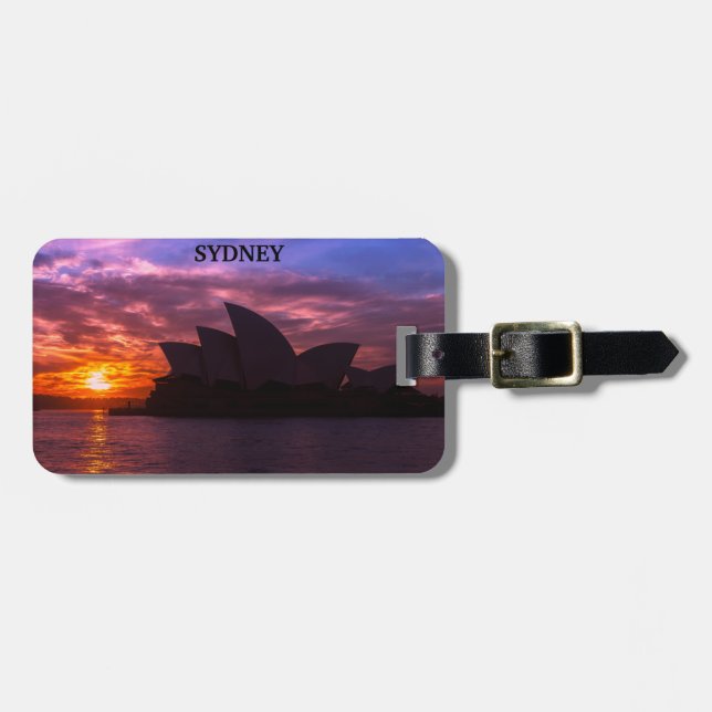 SYDNEY - OPERA HOUSE - AUSTRALIA BAGAGEBRICKA (Horisontell Framsida)