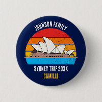 Sydney Opera House Australia Resa Custom Name Märk
