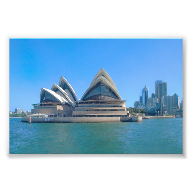 Sydney Opera House, Australien Fototryck (Framsidan)