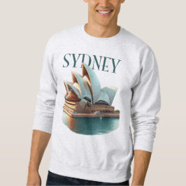 Sydney Opera House Australien Lång Ärmad Tröja