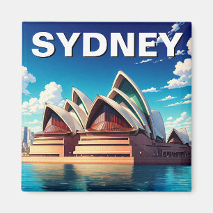 Sydney Opera House Australien Magnet