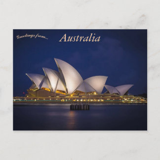 Sydney Opera House Australien Vykort