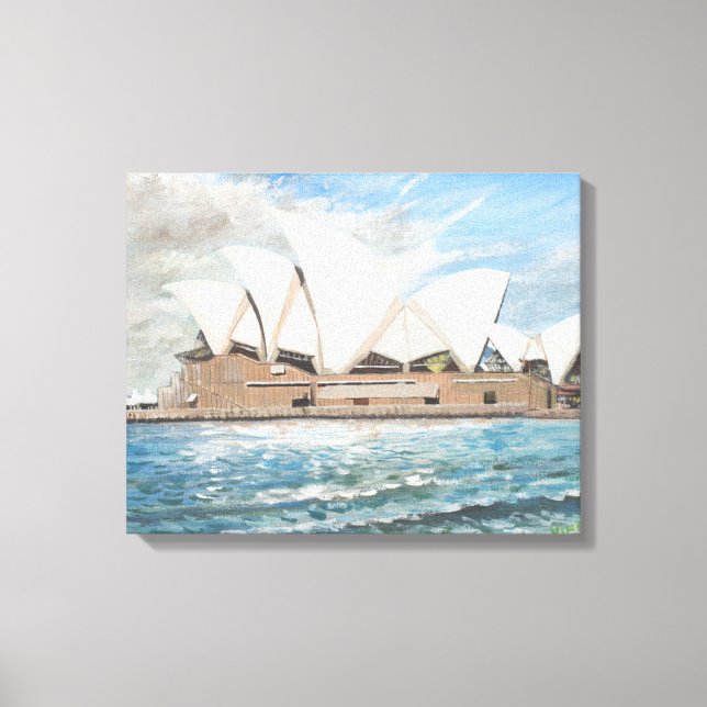 Sydney Opera House Canvastryck (Framsida)