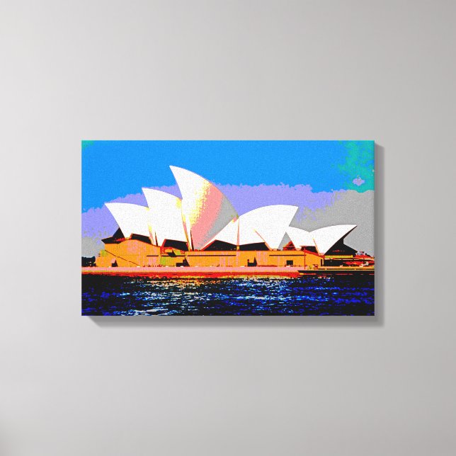 Sydney Opera House Canvastryck (Framsida)