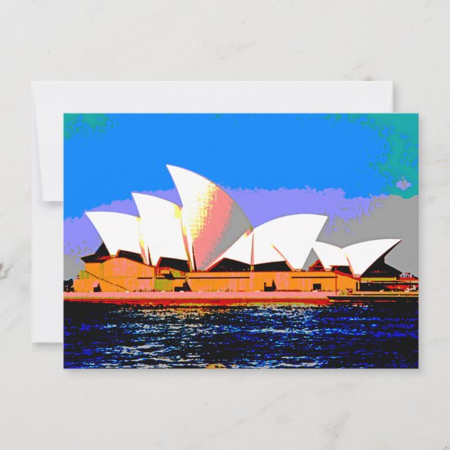 Sydney Opera House Card (Framsida)