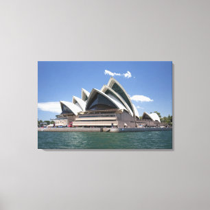 Sydney Opera House exteriör, Sydney, New South Canvastryck